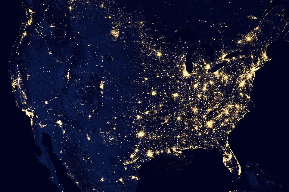 City Lights of the United States
